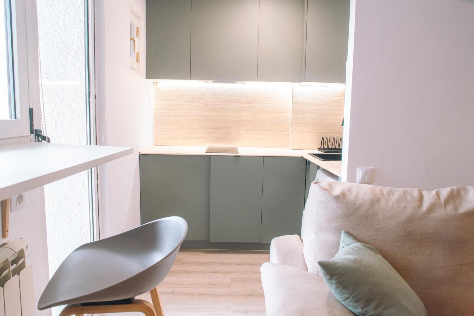 Apartment En Luminoso Con Balcon